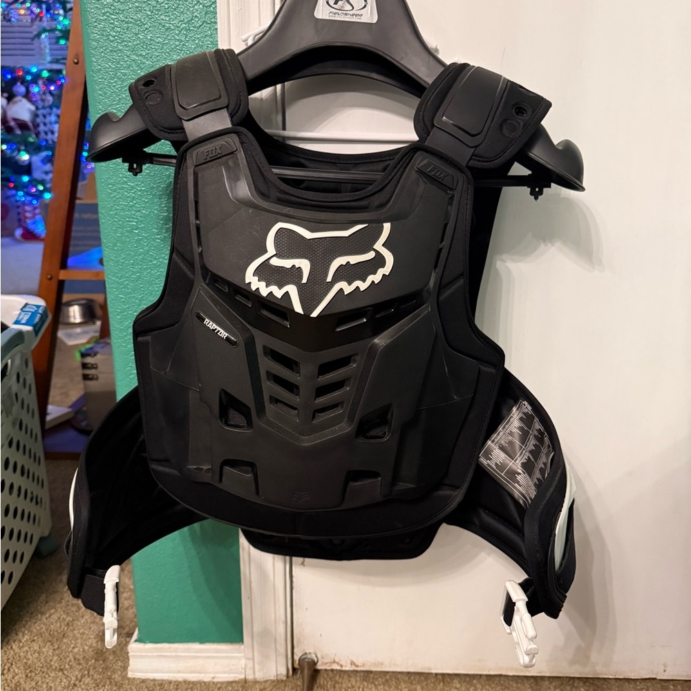 Fox Racing Black Chest Protector